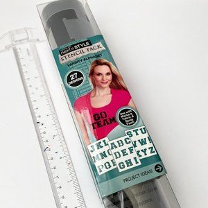 Stencil Pack Varsity 2 inch-Alphabet